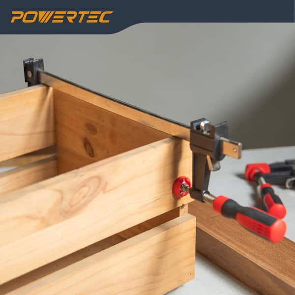 12 in. Steel Bar Clamp Set w/ 600 lbs Loads Limit and 2-1/2 in. Throat, Quick Adjust and Release F Clamp (4-Piece)