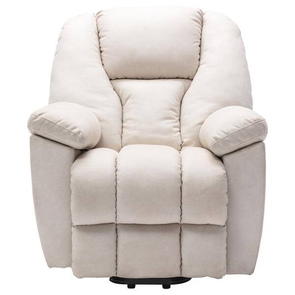 power lift chair with adjustable headrest heating massage recliner