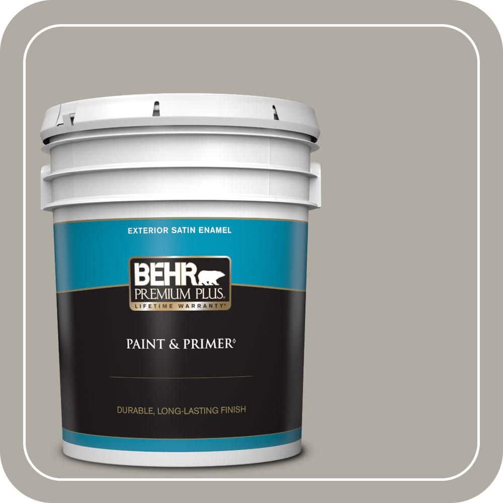 5 gal. Home Decorators Collection #HDC-NT-09G Stingray Gray Satin Enamel Exterior Paint & Primer price history on PriceWatchPro