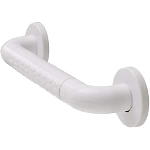 14 .96 in. Concealed Screw Grab Bar in White