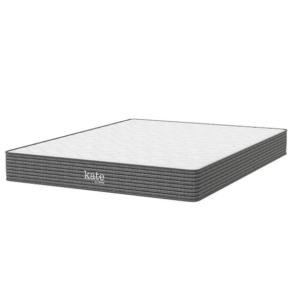MODWAY Kate 8in. Firm Innerspring Tight Top Queen Mattress
