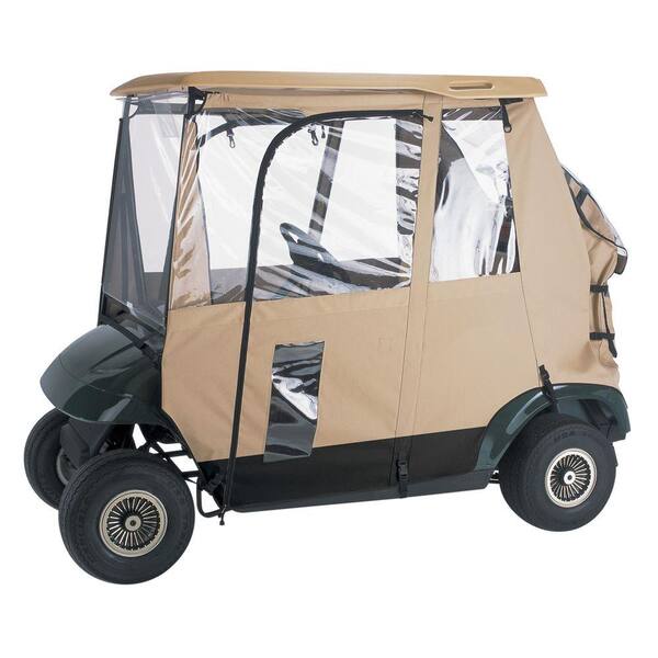 Classic Accessories Deluxe 3-Sided Golf Car Enclosure-DISCONTINUED