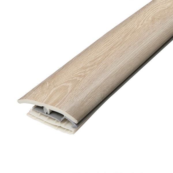 PERFORMANCE ACCESSORIES Macadamia 0.31 in. T x 2 in. W x 78.7 in. L Vinyl 4 in 1 Molding