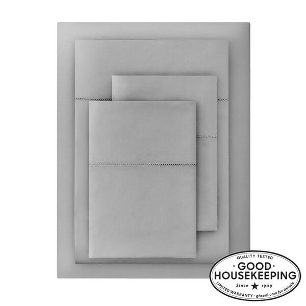 Sheets & Pillowcases Hotel Biltmore 800 TC Pima Cotton KING 4 Pc Sheet Set Pearl Gray