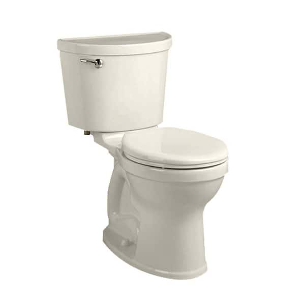 American Standard Champion Pro 2-Piece 1.28 GPF Single Flush Round Toilet in Linen