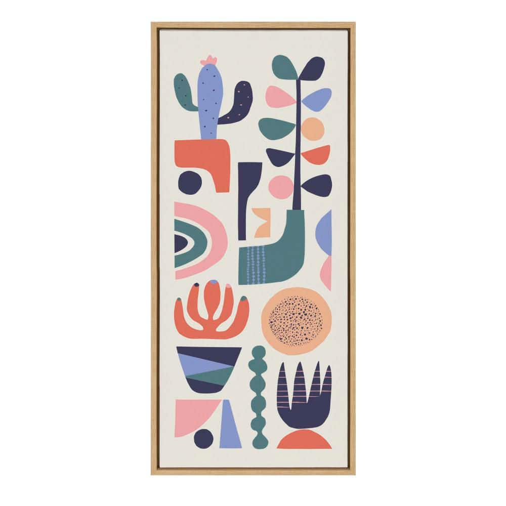 "Sylvie ""Mid Century Succulents in. by Rachel Lee of My Dream Wall Plants Framed Art Print 40 in. x 18 in." price history on PriceWatchPro