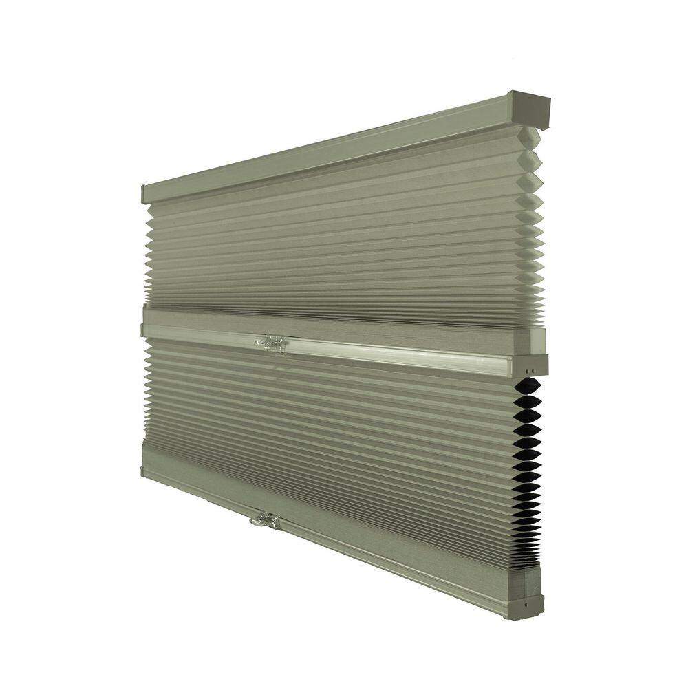 Cut-to-Size Palmer Green Cordless Day N Night Privacy Blackout Polyester Cellular Shade 31.25 in. W x 48 in. L price history on PriceWatchPro