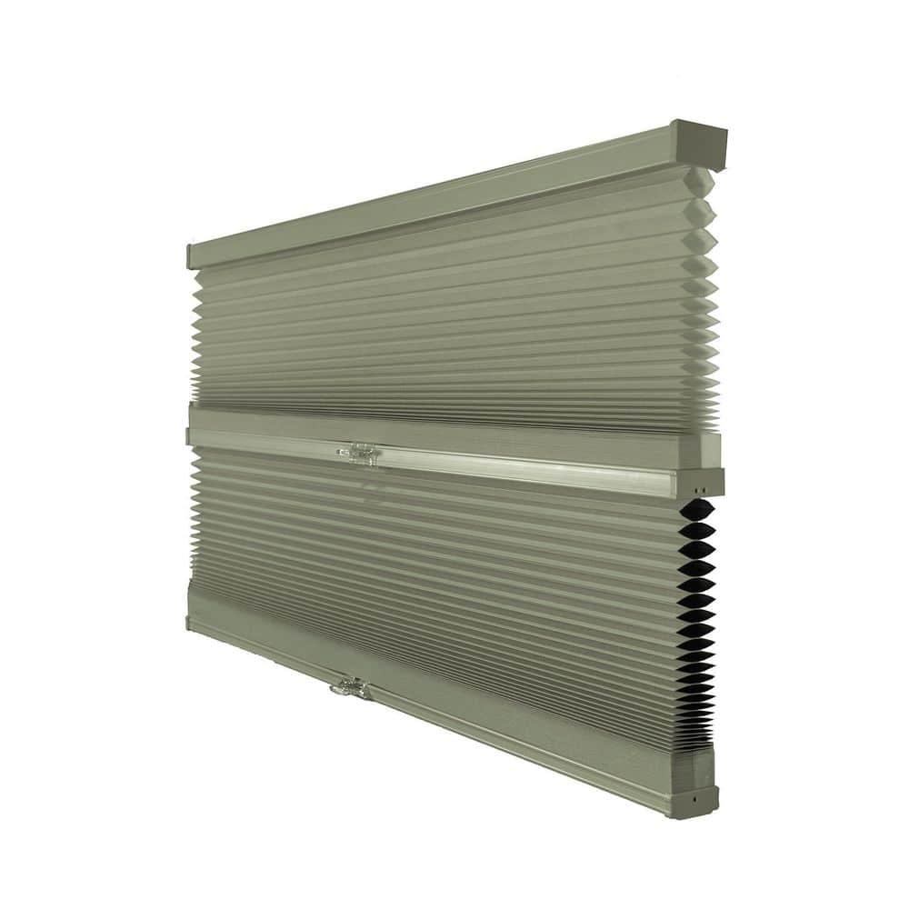 Cut-to-Size Palmer Green Cordless Day N Night Privacy Blackout Polyester Cellular Shade 35.75 in. W x 48 in. L price history on PriceWatchPro