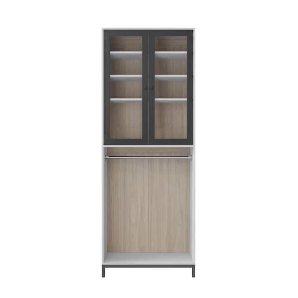 SCOTT LIVING Legault closet in 30 in. W with 4 drawers Wood Closet System
