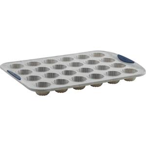 24-Count Mini Cake Structure Silicone Marble Finish Baking Pans (2-Pack)