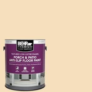 1 gal. #320E-2 Cracked Wheat Textured Low-Lustre Enamel Interior/Exterior Porch and Patio Anti-Slip Floor Paint