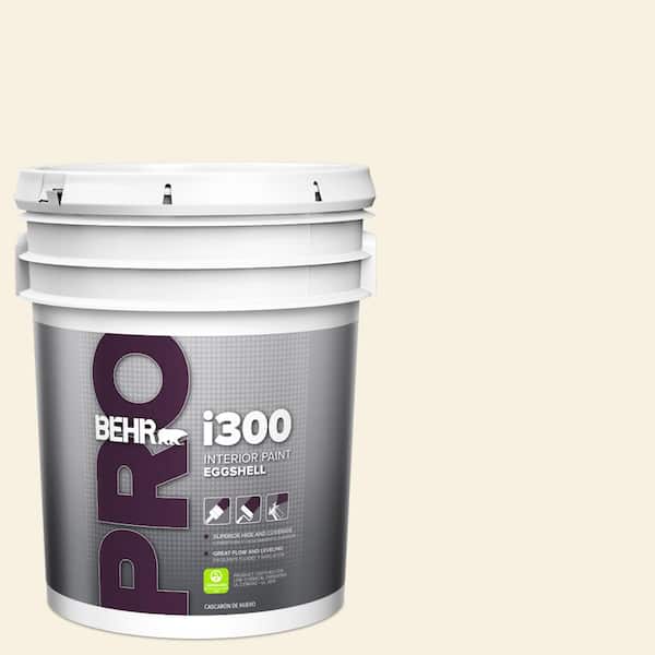5 gal. #GR-W14 Coconut Twist Eggshell Interior Paint