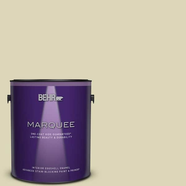 BEHR MARQUEE 1 gal. #MQ3-14 Springday One-Coat Hide Eggshell Enamel Interior Paint & Primer