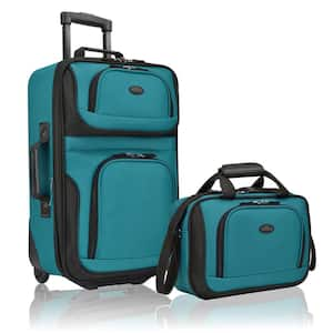 U.S. Traveler Forza Green Softside Rolling Suitcase Luggage Set (2-Piece)  US08141E - The Home Depot