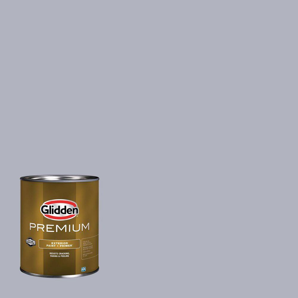 1 qt. PPG1043-4 Glistening Gray Flat Exterior Latex Paint price history on PriceWatchPro