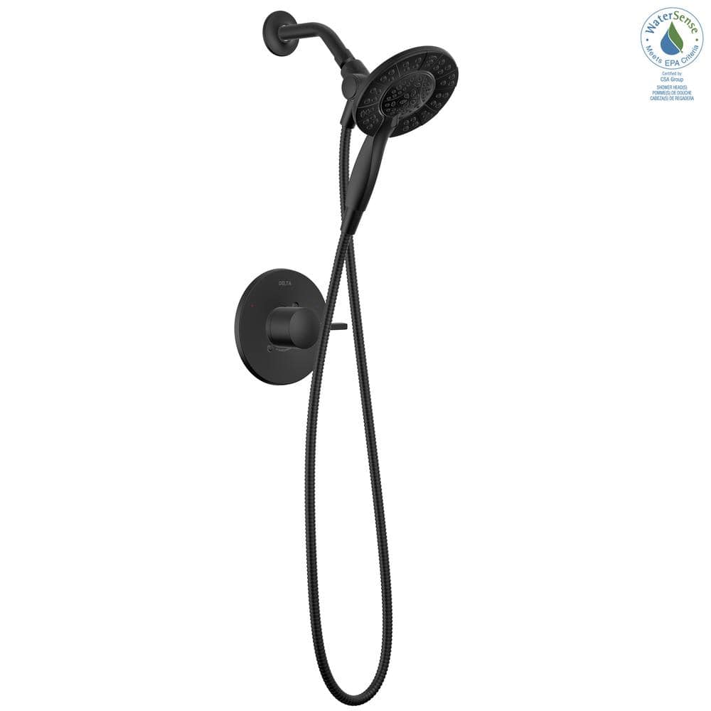 Albion Matte Black Multi-Function Handheld Shower System