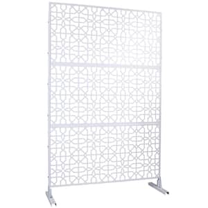 Decorative Outdoor Decor Privacy Fence Screen Metal Fence Panels, Indoor Room Space Divider Privacy Screen, Perilla