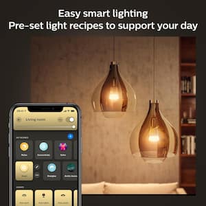 75-Watt Equivalent A19 Smart LED Tunable White Light Bulb with Bluetooth (4-Pack)