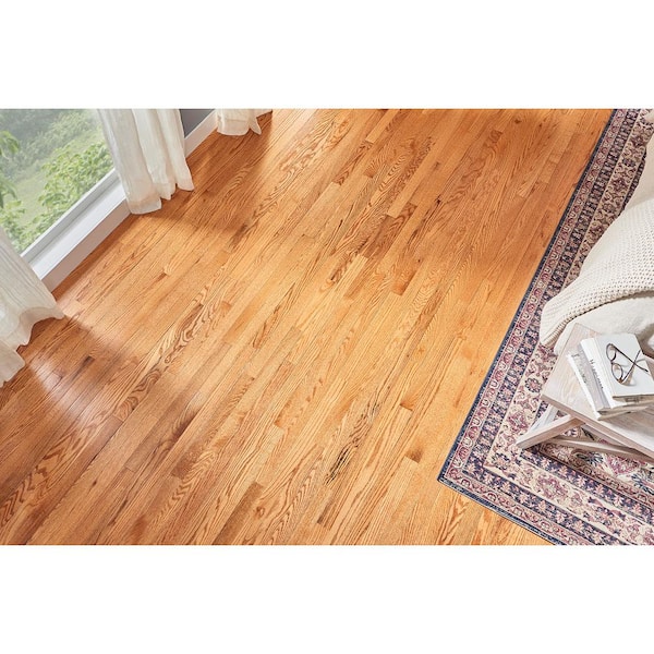 Bruce Plano Low Gloss 3 4 In T X 2 1, Home Depot Unfinished Red Oak Hardwood Flooring