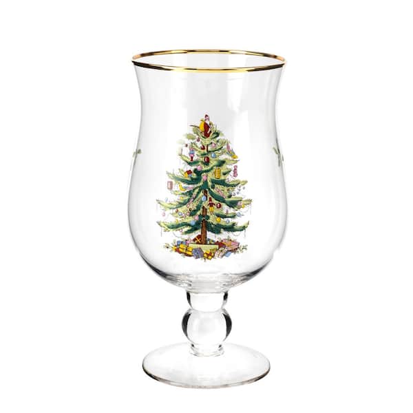 Spode Christmas Tree Wine Glasses, Set of 8
