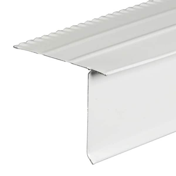 Amerimax Home Products F5.5S x 10 ft. White Aluminum Drip Edge Flashing ...