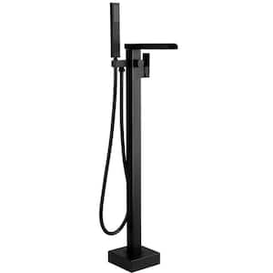 AKLFGN Single-Handle Claw Foot Tub Faucet Freestanding Floor Mount