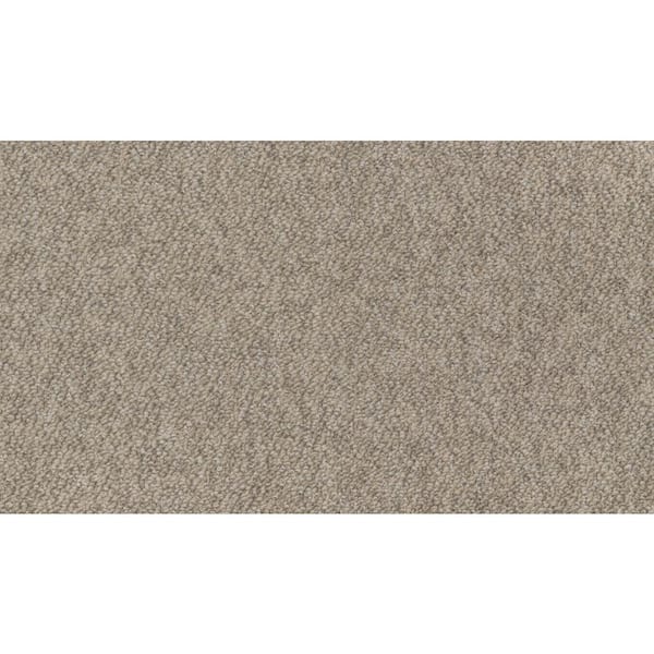 TrafficMaster 8 in. x 8 in. Pattern Loop Carpet Sample - Hanville - Color Linen