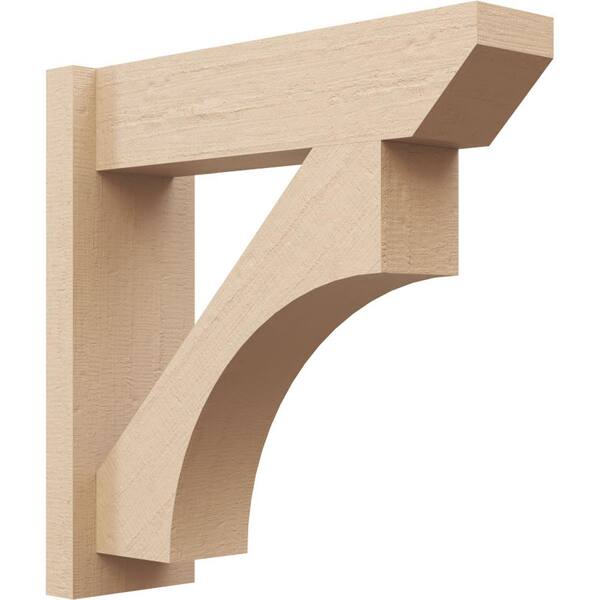Ekena Millwork 6 in. W. x 12 in. x 12 in. Primed Tan Urethane Outlook