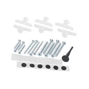 Regular Duty Zinc Universal Hardware Pack-Shelving Hardware