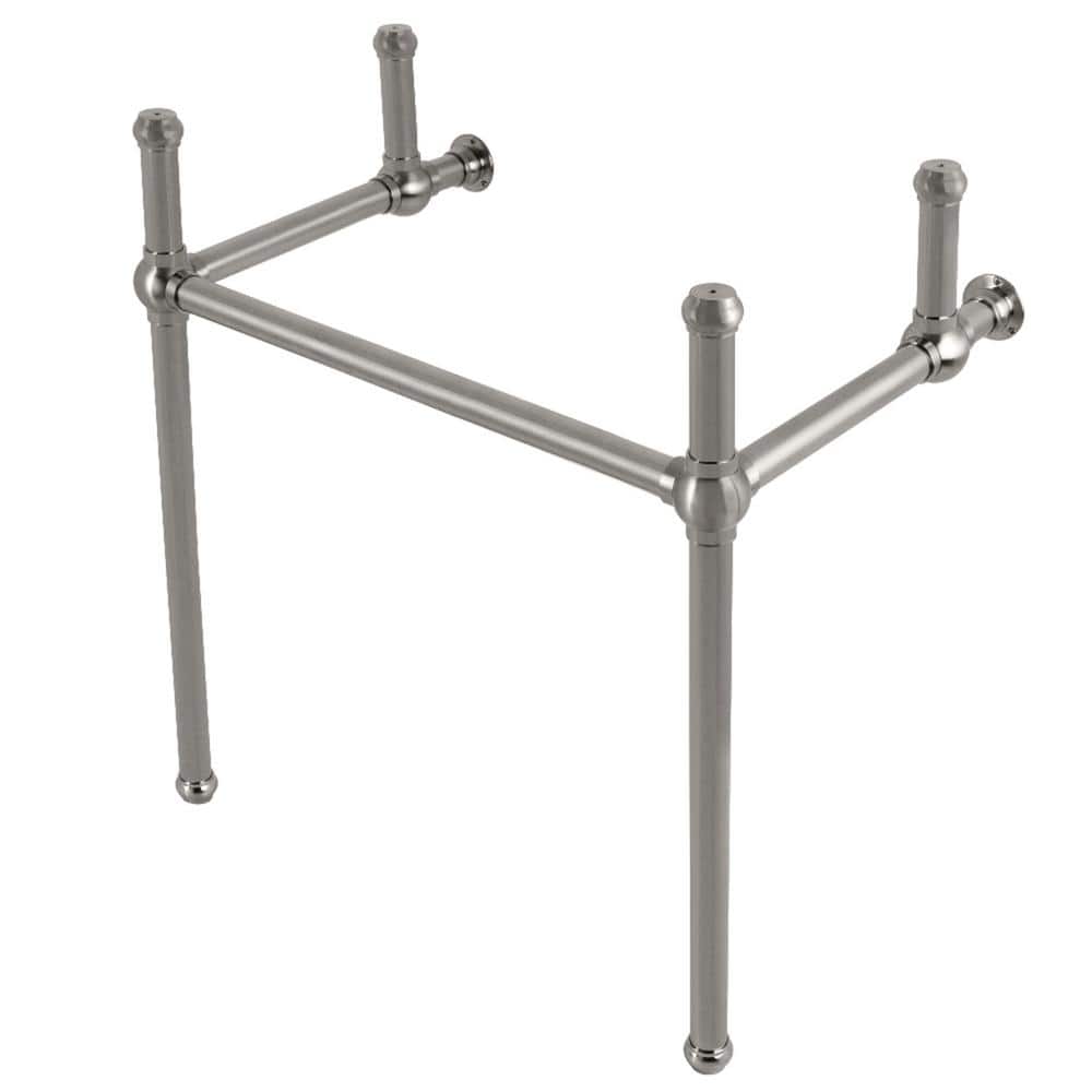 Fauceture Brass Console Sink Leg in Brushed Nickel price history on PriceWatchPro