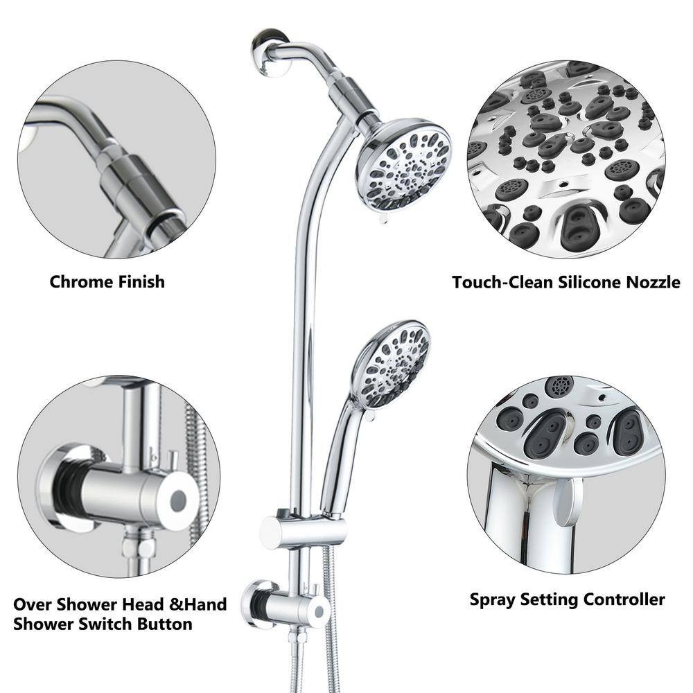 CARPET MAN FLOORING, INC. GDF14A71343Q 7 Spray Patterns Shower Showerheads