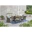 Hampton Bay Chasewood Brown 4-Piece Wicker Patio Conversation Set with ...