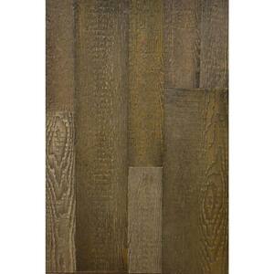 Wall Design 3/8 in. x 22 in. x 96 in. Antik Faux Barn Wood Hampton Embossed Panel