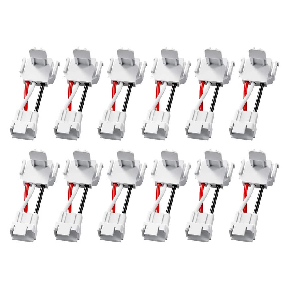 Smoke Detector Adapter Plug Wiring Harness Retrofit Connector for Hardwired Smoke CO Alarm 12 Pack GS562A price history on PriceWatchPro