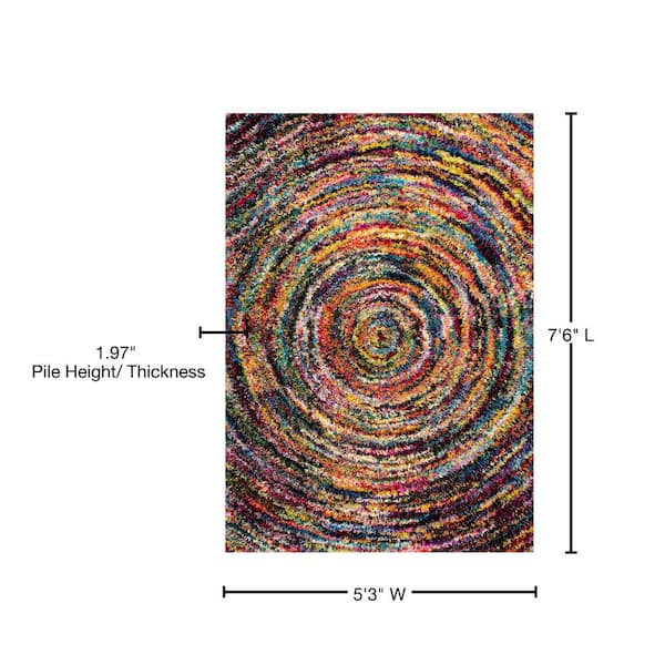 【ALUDE SELECT】bicolor shaggy knit Light_Oversized_Knit-KNITS-