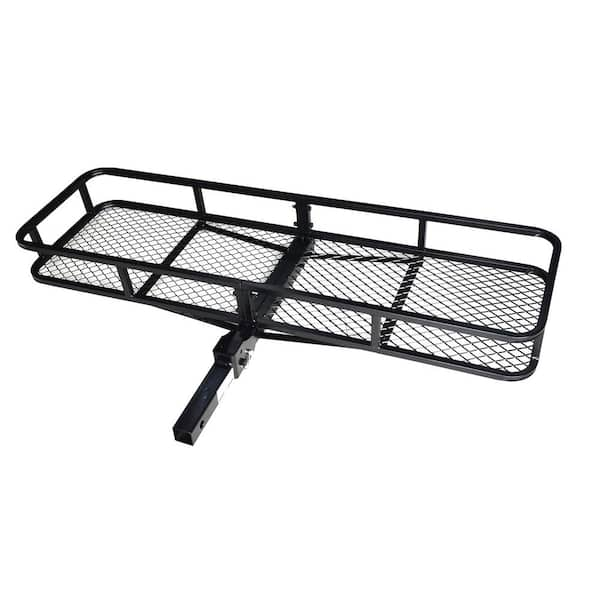 folding hitch cargo carrier