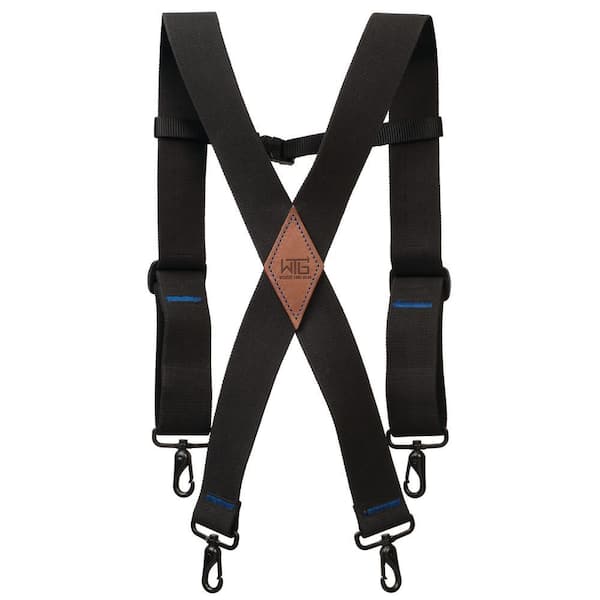 Weaver Tool Gear 2 in.Suspenders Elastic Black Tool Belt