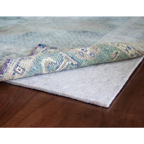 Rug Pad USA, 1/4 Thick, 11' x 15' Rectangle Rug Pad, Felt & Reinforced Natural Rubber, Anchor Grip 22