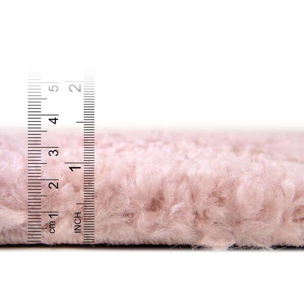 Unique Loom Solo Calabasas Pink 8' 0 x 8' 0 Round Rug Unique Loom Solo Calabasas Pink 8' 0 x 8' 0 Round Rug
