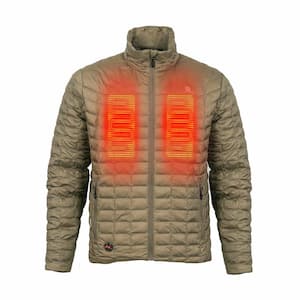 Backcountry 7.4-Volt Heated Jacket with Rechargeable Lithium-Ion USB Battery