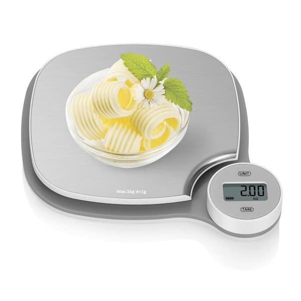 One Battery-powered Food Baking Scale, Stainless Steel Waterproof Durable  Kitchen Weighing Scale For Cooking