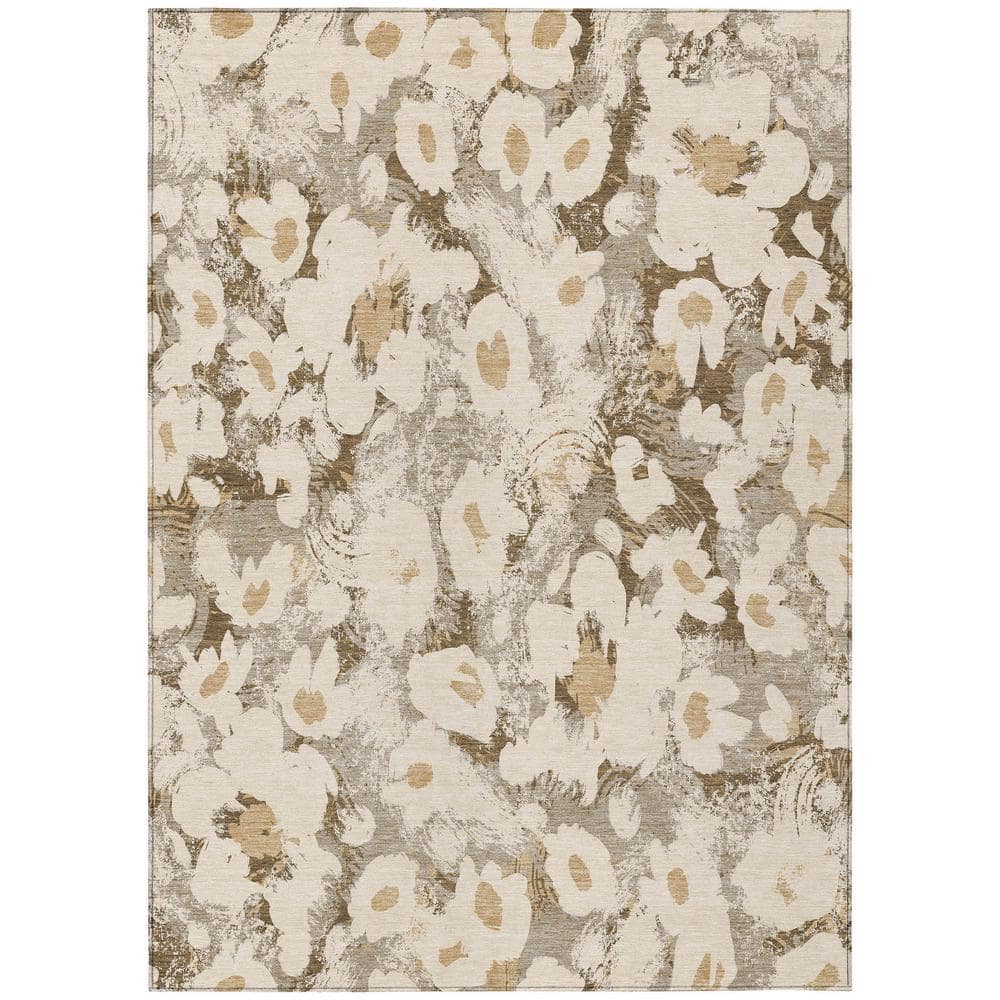 Addison Rugs Chantille ACN538 Khaki 5 ft. x 7 ft. 6 in. Machine Washable  Indoor/Outdoor Geometric Area Rug ACN538KH5X8 - The Home Depot