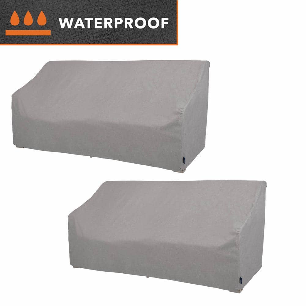 MODERN LEISURE Garrison Patio Loveseat Cover, Waterproof, Large, 76 in