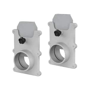 2-1/2 in. Aluminum Blast Gate for Vacuum/Dust Collector, Dust Collection Systems (2-Pack)