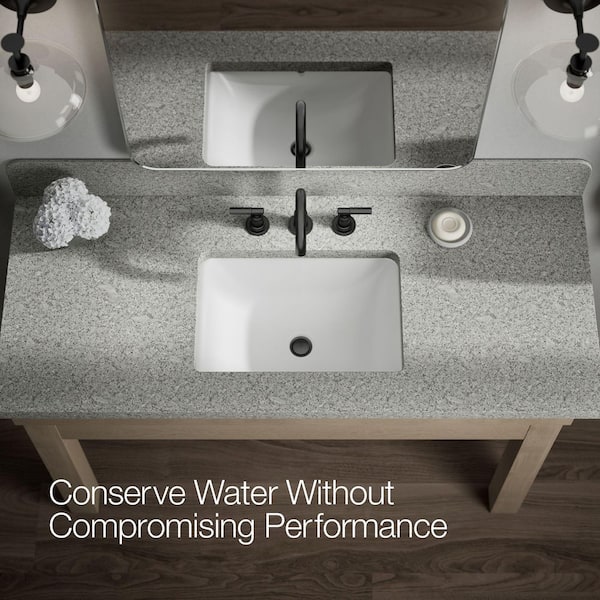 KOHLER Torrington 8 in. Widespread Double Handle Bathroom Faucet