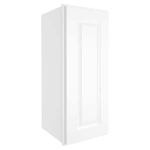 12-in W X 12-in D X 30-in H in Traditional White Plywood Ready to Assemble Wall Kitchen Cabinet