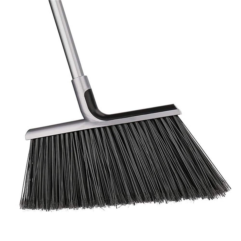 Rubbermaid Aluminum Handle Angle Broom, Gray