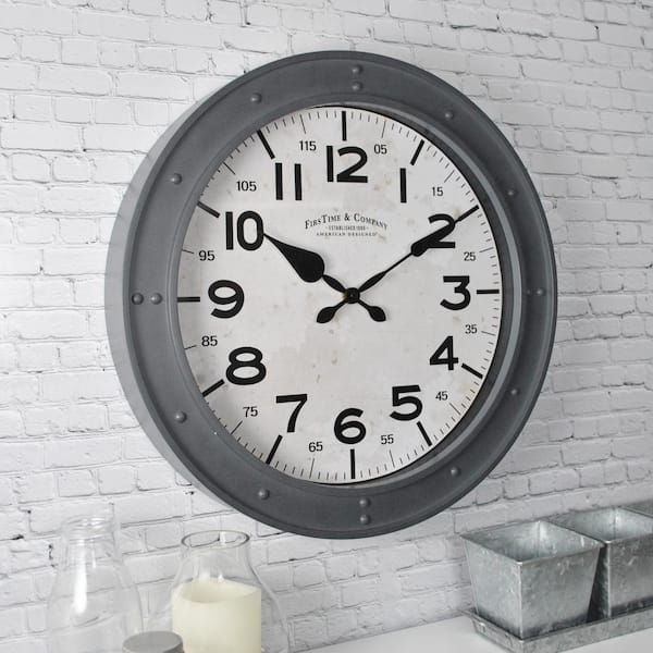 FirsTime & Co. 18 in. Donovan Wall Clock
