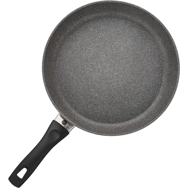 Ballarini Frying Pan with Non-Stick Coating, Induction Suitable, 28 cm, Aluminium, Torino Granitium,Gray