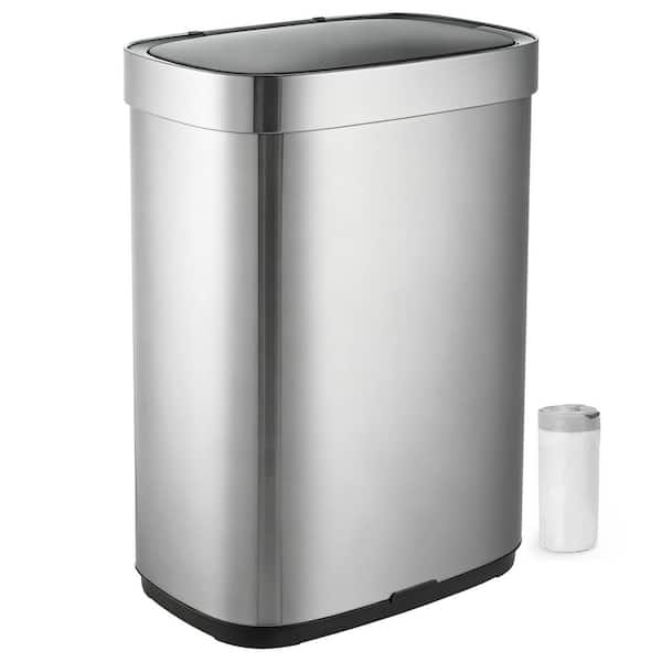 Innovaze 13 Gal. Touchless Motion Sensor Stainless Steel Kitchen